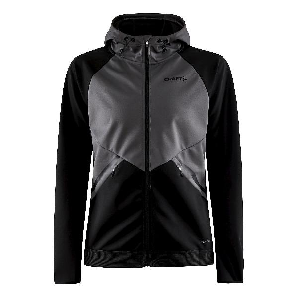 Foto van Craft Glide hood jack zwart dames