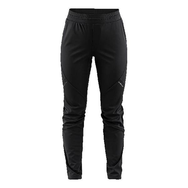 Foto van Craft Glide softshell broek zwart dames