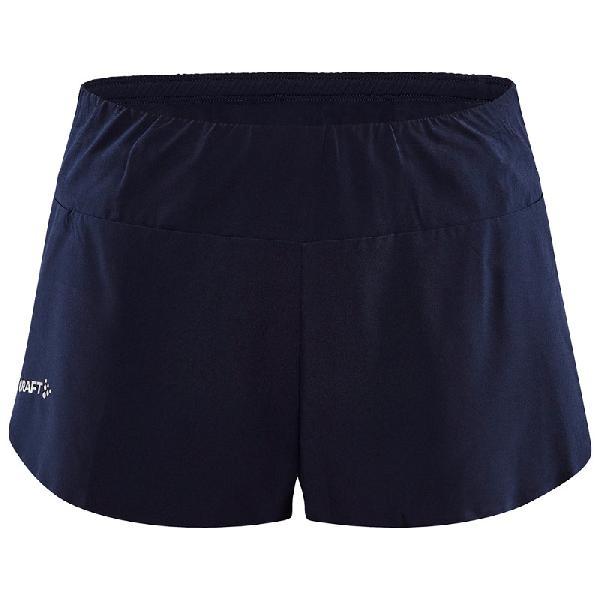 Foto van Craft Hypervent Split Short hardloopbroek blauw dames S