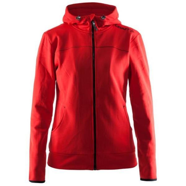 Foto van Craft Leisure vrijetijdsjack met capuchon rood dames XL