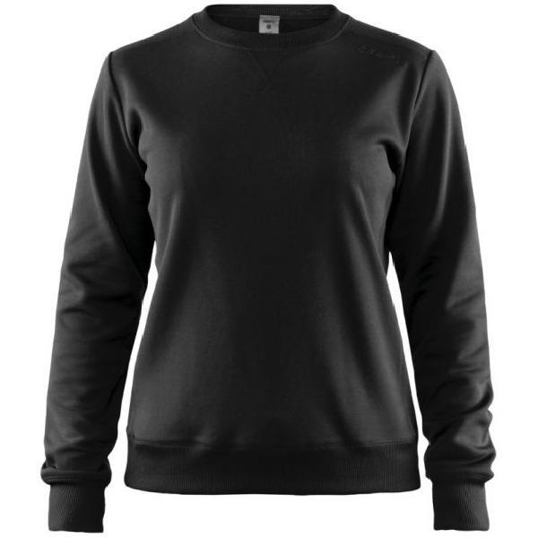 Foto van Craft Leisure vrijetijdssweater crewneck zwart dames XL