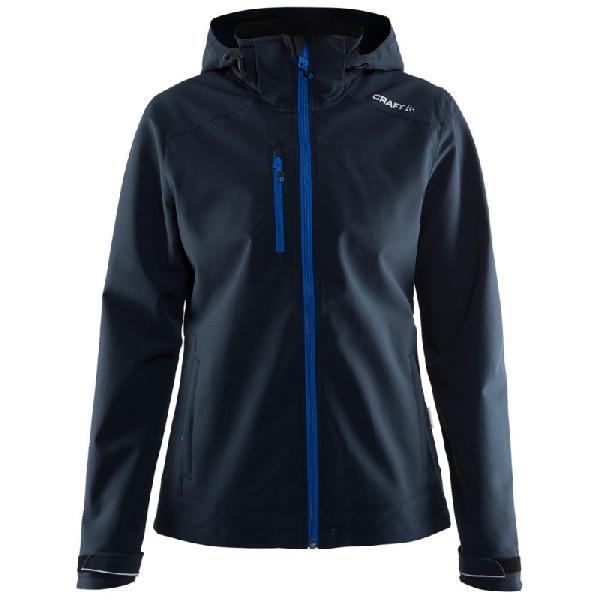 Foto van Craft Light softshell winterjas donkerblauw dames XL