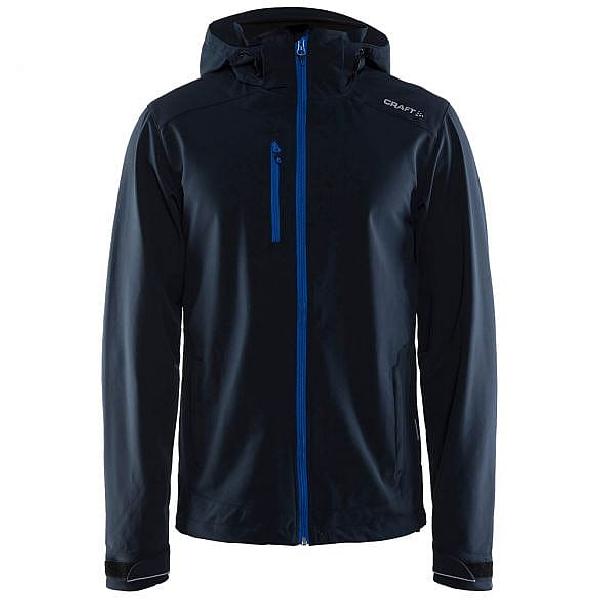 Foto van Craft Light softshell winterjas donkerblauw heren