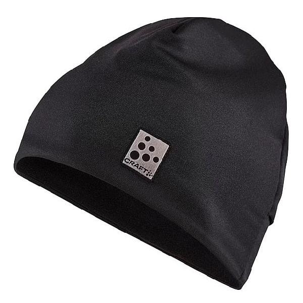 Foto van Craft Microfleece ponytail muts zwart