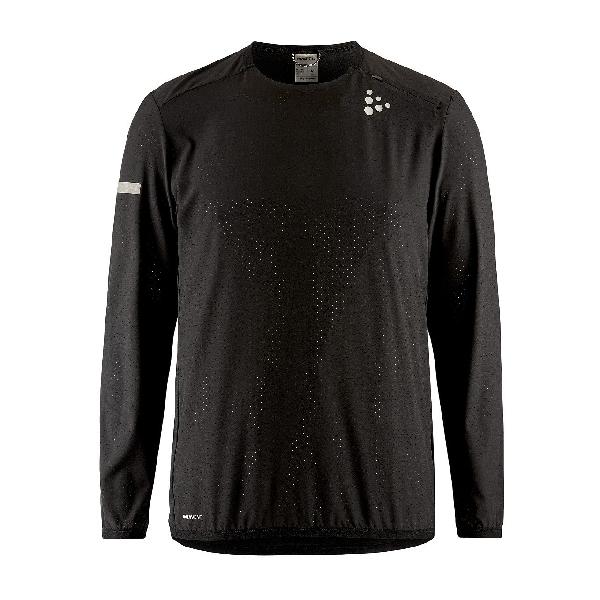 Foto van Craft PRO Hypervent Wind lange mouw hardloopshirt zwart heren