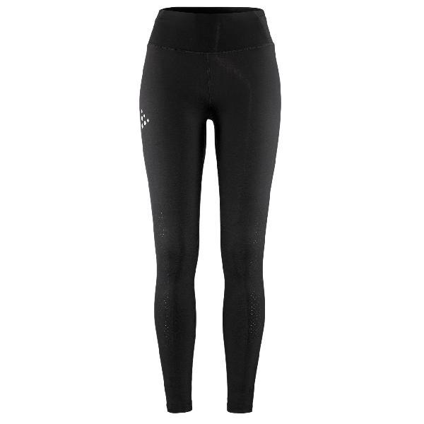 Foto van Craft PRO Hypervent hardloopbroek lang 2 zwart dames M
