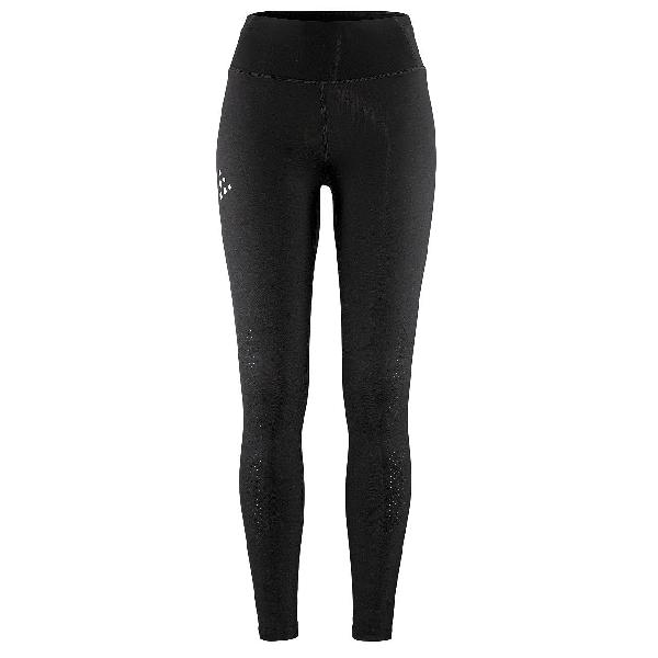 Foto van Craft PRO Hypervent hardloopbroek lang 2 zwart dames