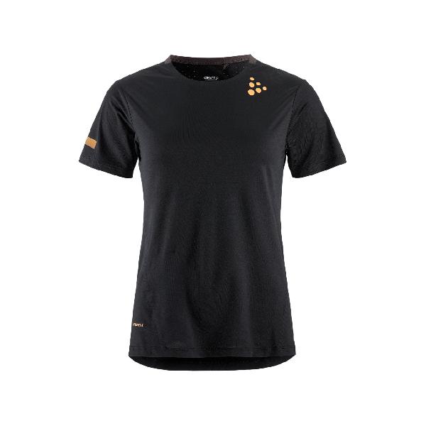 Foto van Craft PRO Hypervent hardloopshirt korte mouw 2 zwart dames L