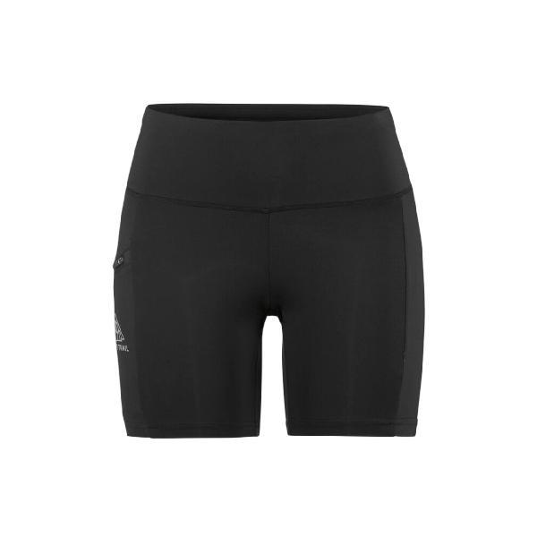 Foto van Craft PRO Trail hardloopbroek kort 2 zwart dames XL