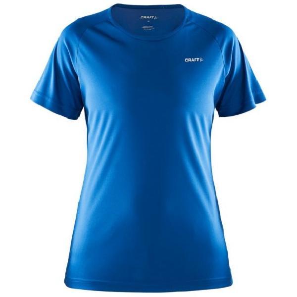 Foto van Craft Prime korte mouw hardloopshirt blauw dames M