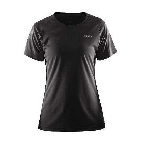 Foto van Craft Prime korte mouw hardloopshirt zwart dames