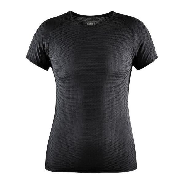 Foto van Craft Pro Dry Nanoweight korte mouw ondershirt zwart dames S