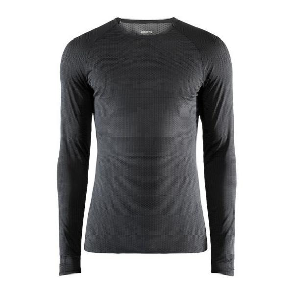 Foto van Craft Pro Dry Nanoweight lange mouw ondershirt zwart heren S