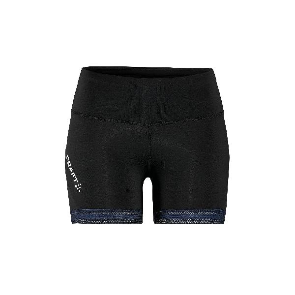 Foto van Craft Race Day hardloopbroek kort zwart dames