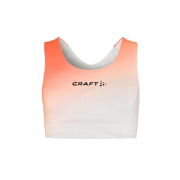Foto van Craft Race Day sport bra White/Multi dames