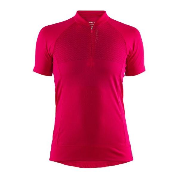 Foto van Craft Rise fietsshirt rood dames M