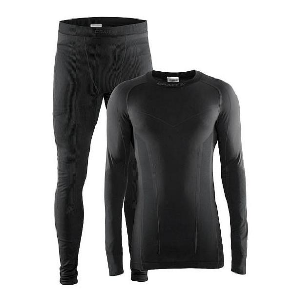 Foto van Craft Seamless Zone onderkleding voordeelset zwart heren