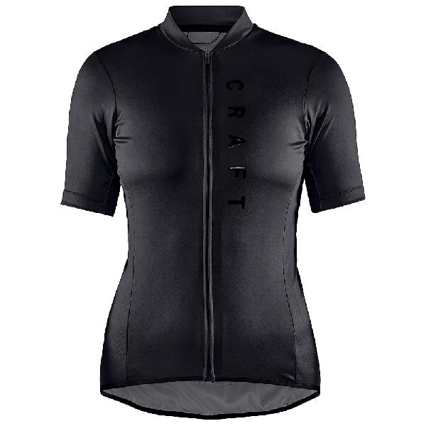 Foto van Craft Summit fietsshirt korte mouw zwart dames