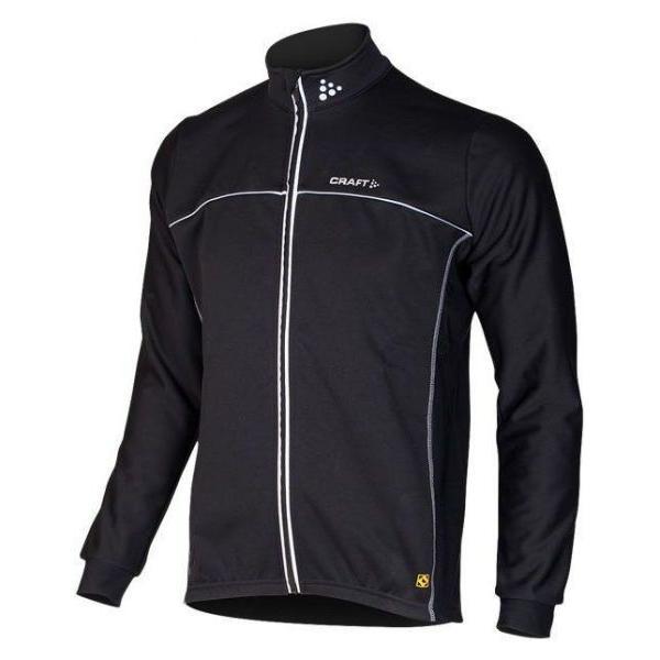 Foto van Craft Thermo Schaatsjack windstopper flatlock zwart S