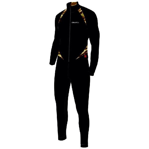 Foto van Craft Thermo Schaatspak CB zwart/camo unisex L