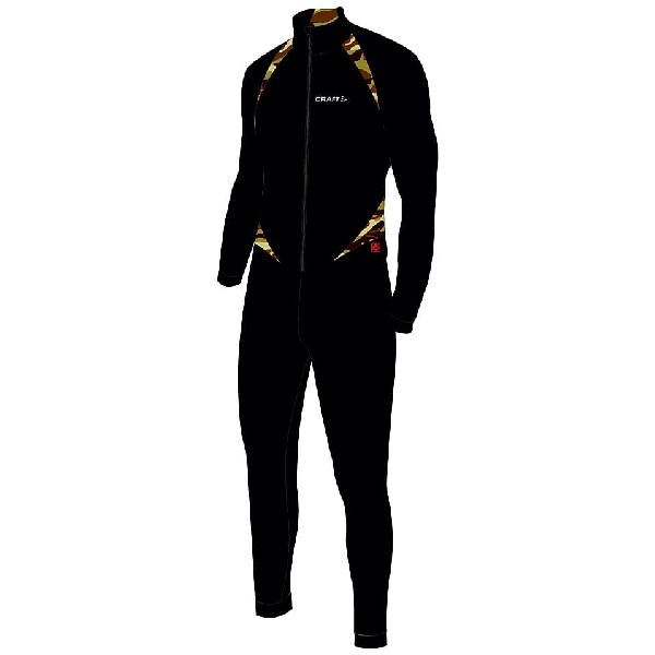 Foto van Craft Thermo Schaatspak CB zwart/camo unisex