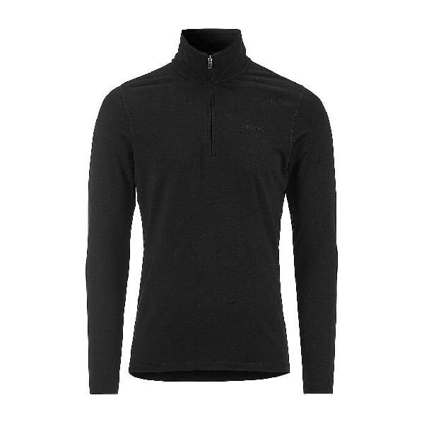 Foto van Craft Wool 95 HZ LS merino thermoshirt lange mouw black/melange heren