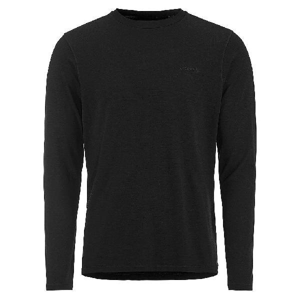 Foto van Craft Wool 95 LS CN merino thermoshirt lange mouw black/melange heren
