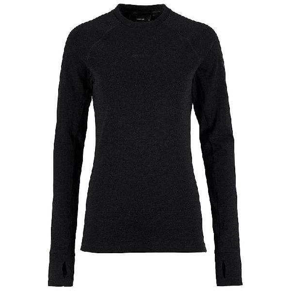 Foto van Craft Wool Comfort RN LS merino thermoshirt lange mouw black dames