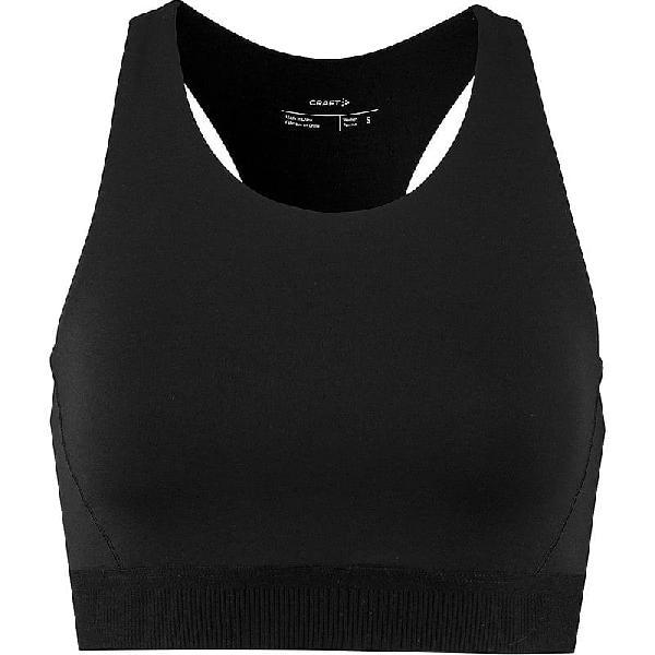 Foto van Craft Wool Hybrid Sports Bra sport-bh black dames