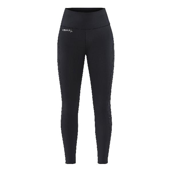 Foto van Craft advanced warm intensity broek zwart dames