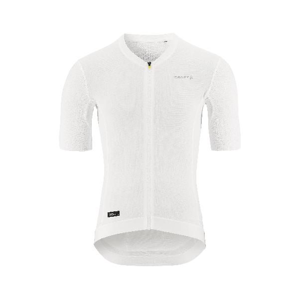 Foto van Craft endur aerolight fietsshirt heren white