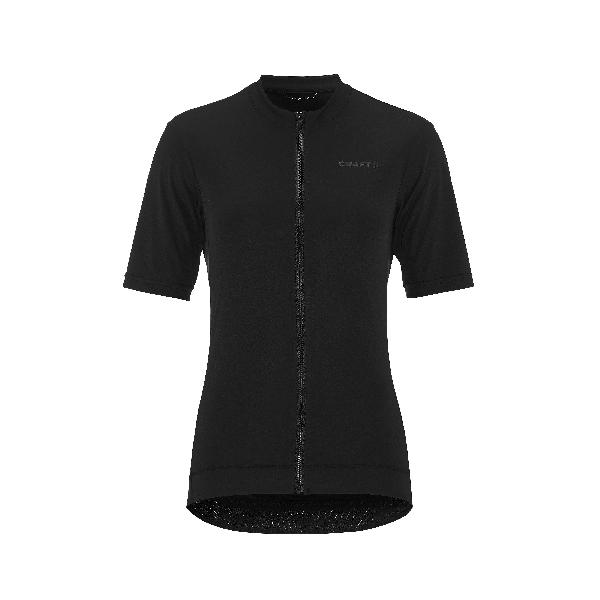 Foto van Craft everyday korte mouw fietsshirt dames black