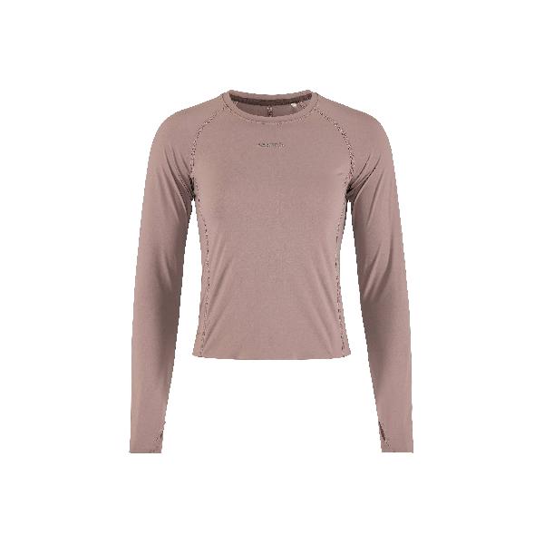 Foto van Craft hypervent tight hardloopshirt lange mouw dames potpurri
