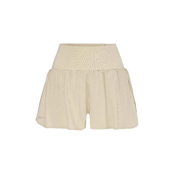 Foto van Craft hypervent wide hardloopbroek kort dames plaster