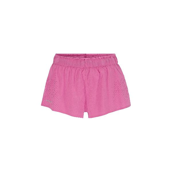 Foto van Craft race day split 2 hardloopbroek kort dames magenta