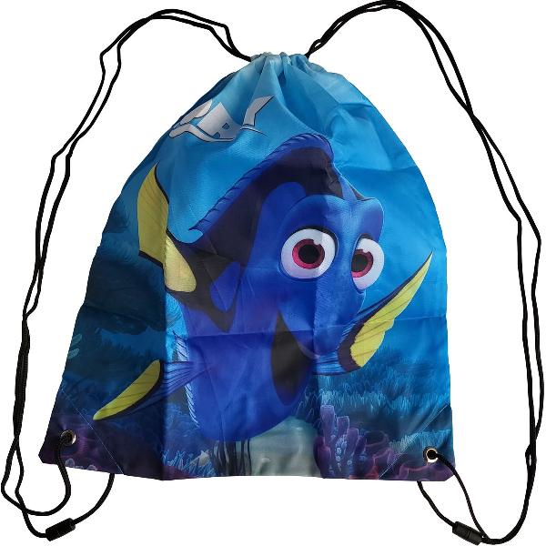 Foto van Disney finding Dory - gymtas - zwemtas - draagtas - schooltas - rugzak - 40 cm bij 33 cm met ademende mesh rand