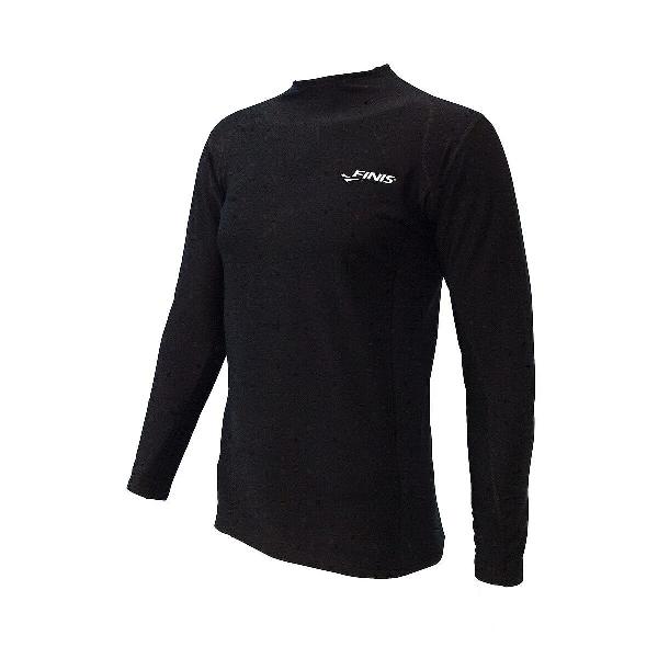 Foto van Finis Thermal swim shirt zwart unisex
