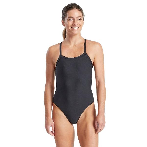 Foto van Finis Training Swimwear Openback zwart