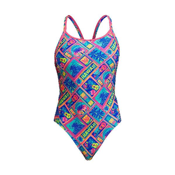 Foto van Funkita Coco Canel diamond back badpak dames