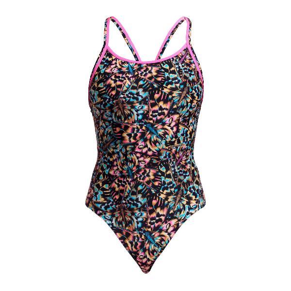 Foto van Funkita Copper Cluster diamond back badpak dames 34