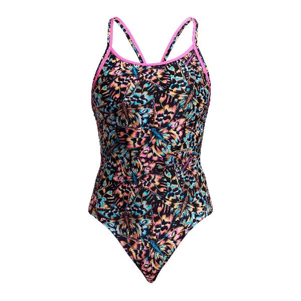 Foto van Funkita Copper Cluster diamond back badpak dames