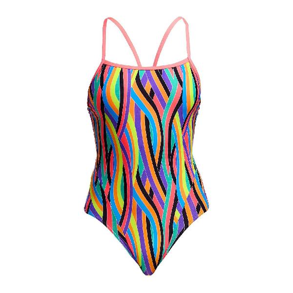 Foto van Funkita Curl Curl single strap badpak dames