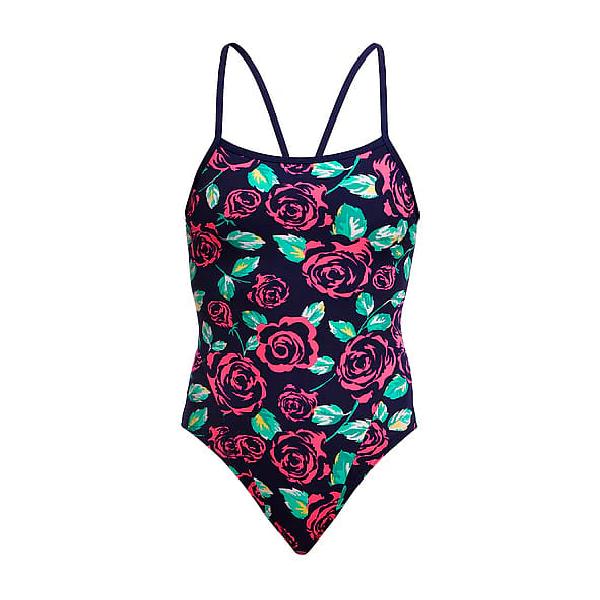 Foto van Funkita Feeling Rosy Single Strap badpak dames