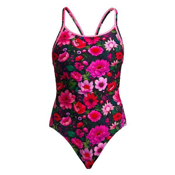 Foto van Funkita Garden Glow diamond back badpak dames