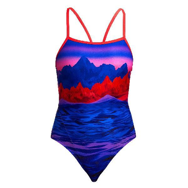 Foto van Funkita HIgh Lights single strap badpak dames