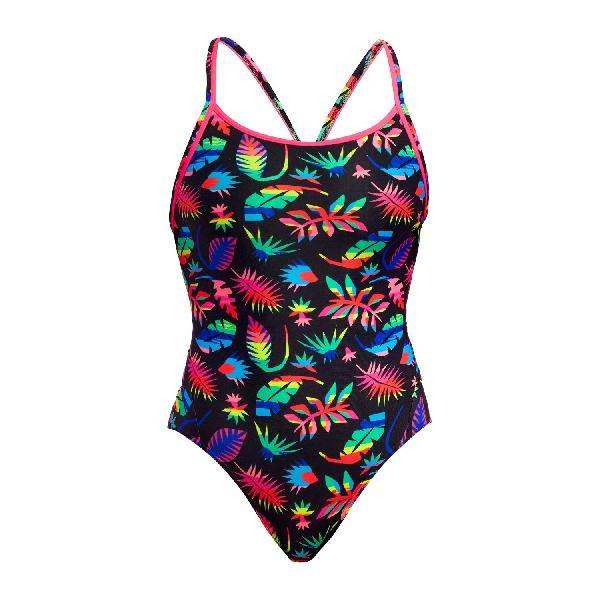 Foto van Funkita Lost Leaf diamond back badpak dames 36