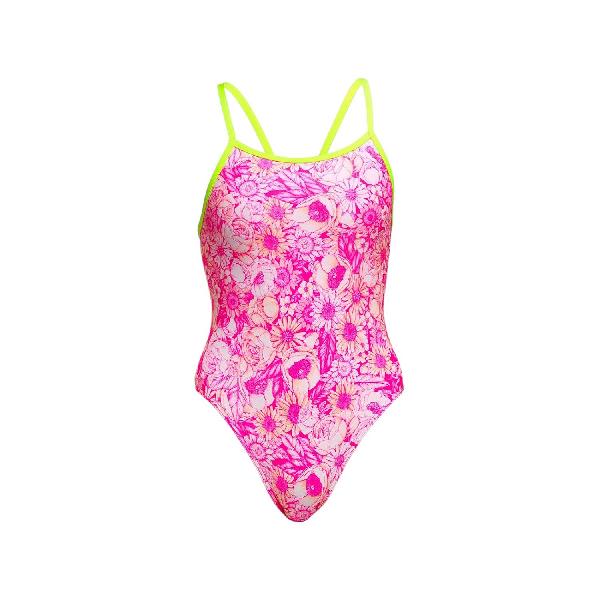Foto van Funkita Rosie Cheeky single strap badpak dames