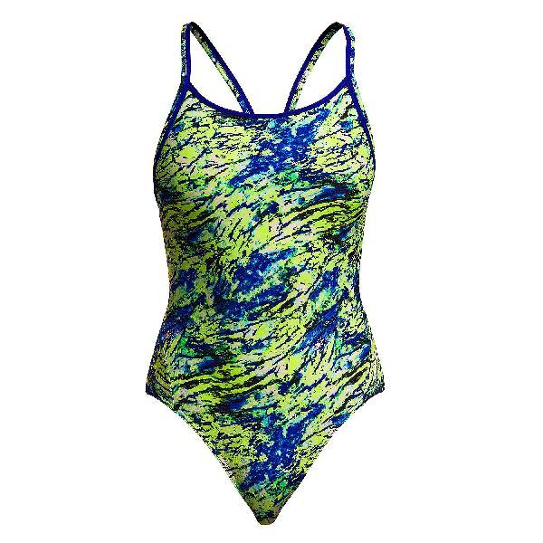 Foto van Funkita Scaled Back diamond back badpak dames