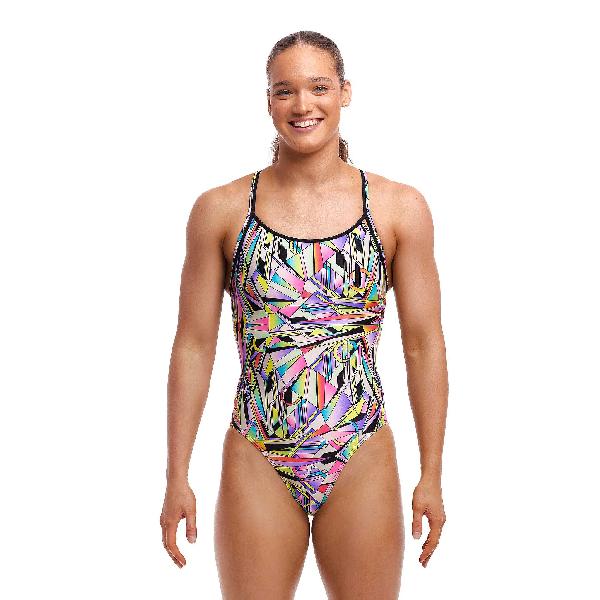 Foto van Funkita Scissor Kick diamond back badpak dames