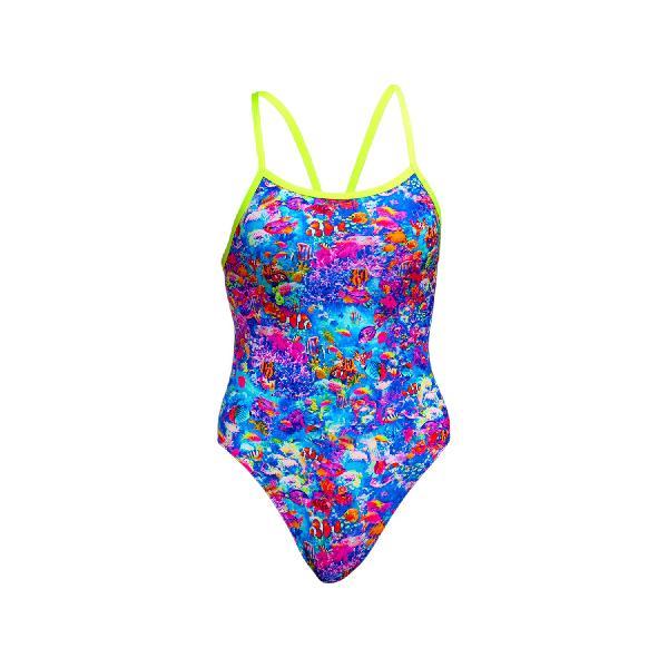 Foto van Funkita Sea Life single strap badpak dames 40